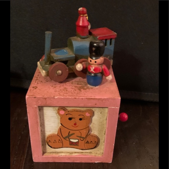 Enesco Train Music Box - Picture 1 of 4